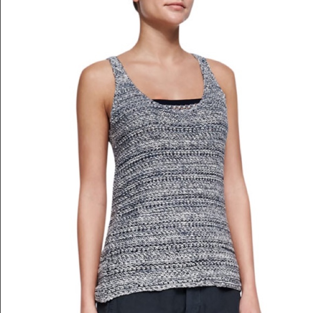 Vince Knit Racerback Sweater Tank